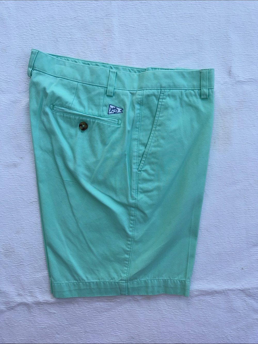 EUC Southern Tide Men's Mint Green Cotton Chino Shorts 35